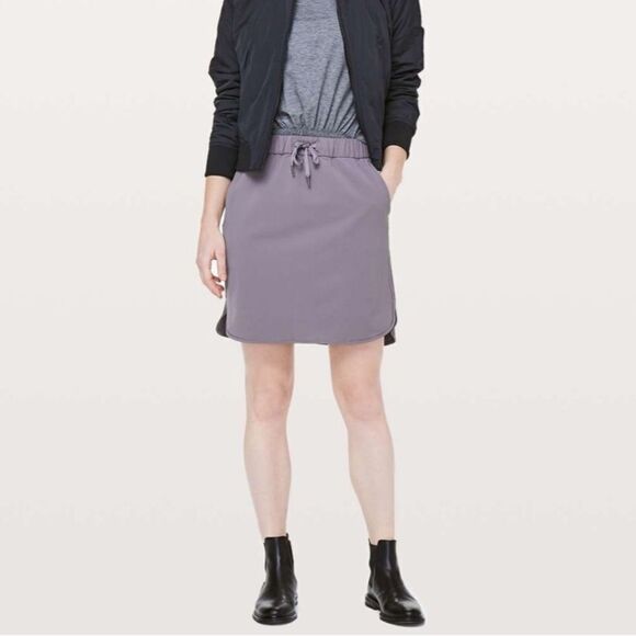 Lululemon On The Fly Skirt *21" Mangum Purple - Picture 2 of 9
